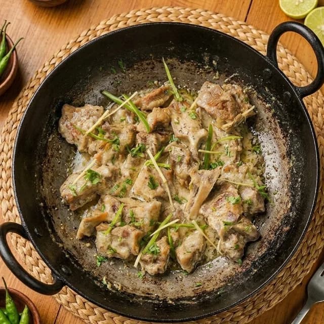 Beef White Karahi