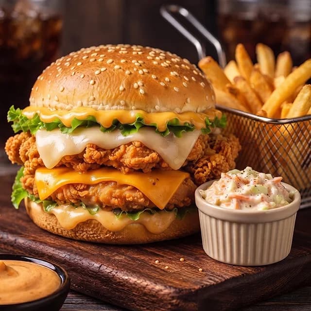 Zinger Burger with Cheese