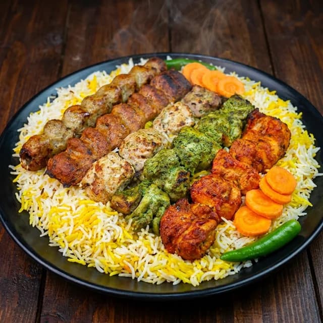 Small Kabab Platter (2 to 3 Person Serving)