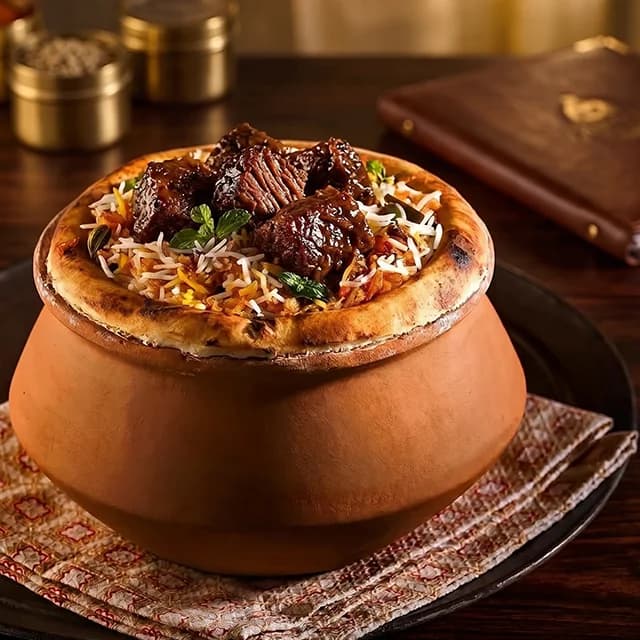 Beef Matka Biryani