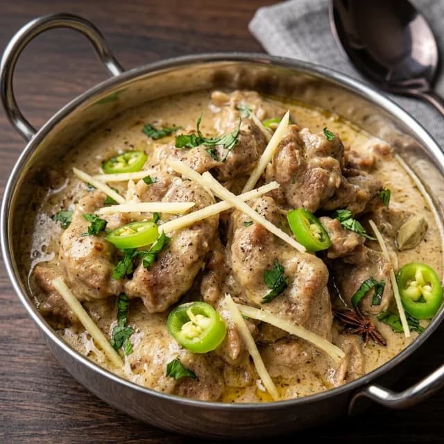 Mutton White Karahi