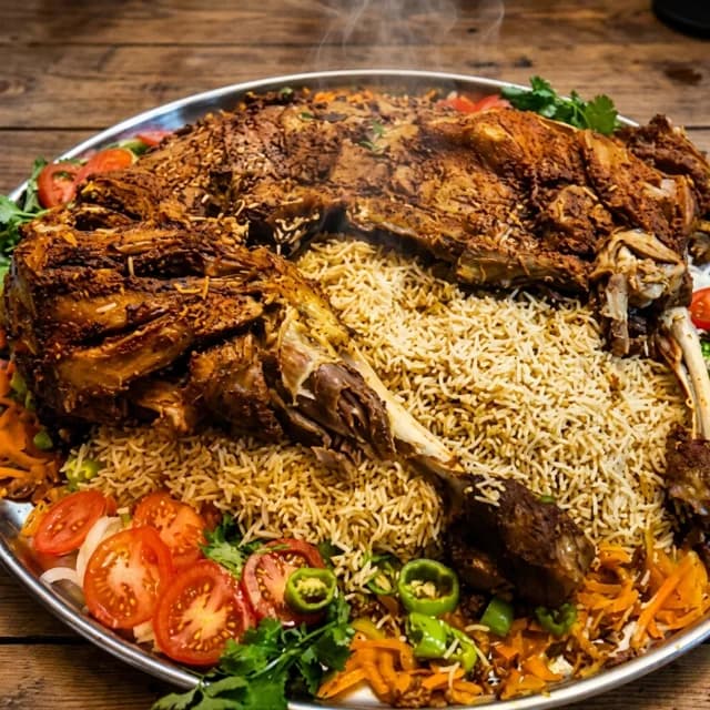 Salim Bakra with Kabsa Rice (Per KG, On Order)