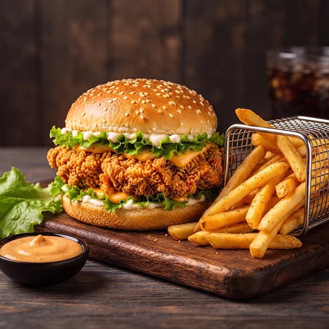 Zinger With Fries
